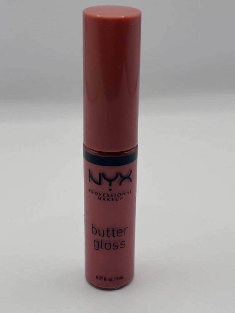 Matte Nude Pink Lip Gloss NYX Bit of Honey Butter Gloss